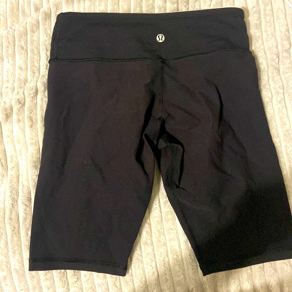 reversible lululemon biker shorts